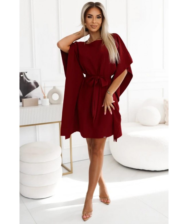 Rochie scurta, bordo,...