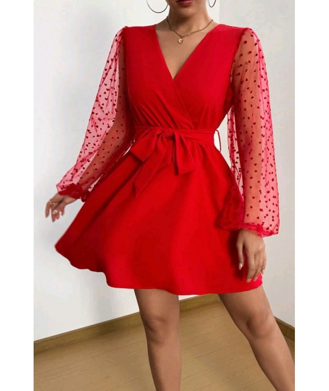 Rochie Valentine cu maneca...